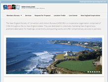 Tablet Screenshot of newenglandmeetingsites.com